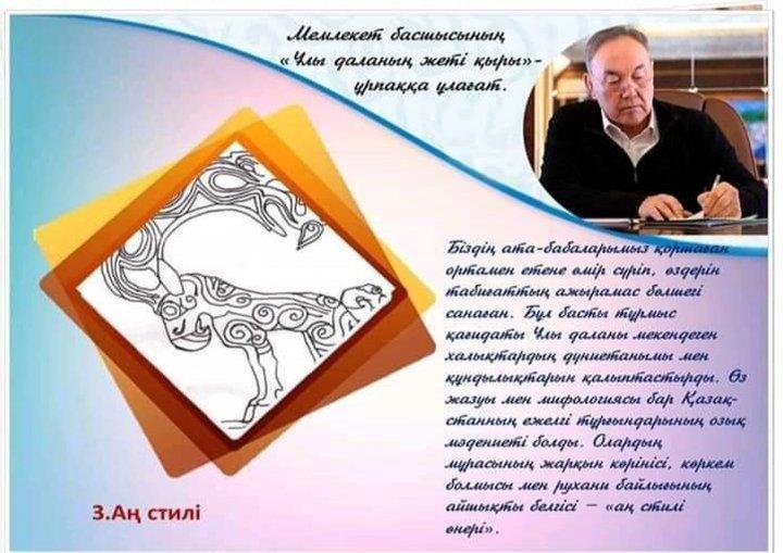 Мемлекет  басшысының " Ұлы  даланың  жеті қыры" атты мақаласы  жарық көрді
