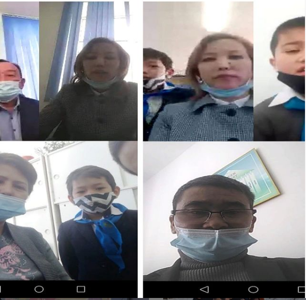 " Сағындырған менің мектебім" атты  онлайн кездесу  өткізілді.