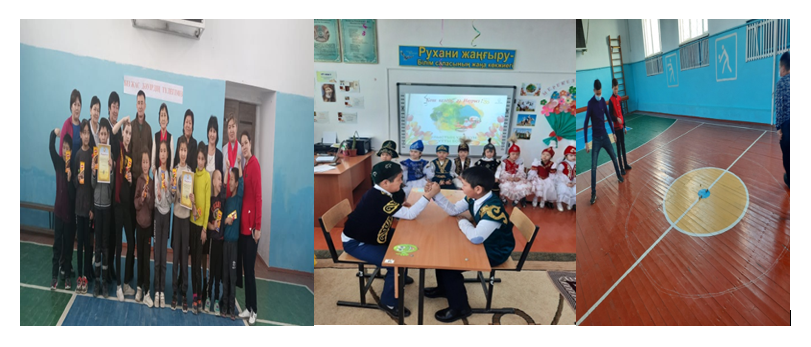 «Ұлттық ойын-ұлт қазынасы» тақырыбындағы көңілді старт, ұлттық ойын жарысы өткізілді.